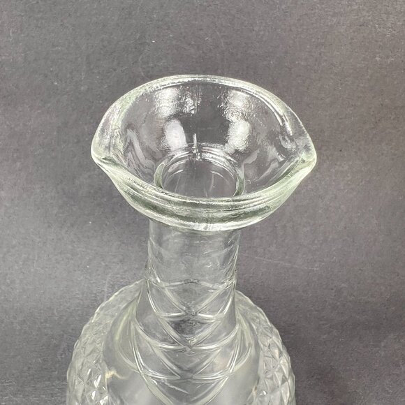 Vintage Smirnoff Vodka Glass Decanter Genie Bottle Federal Law Forbids Sale 50s - Picture 5 of 16